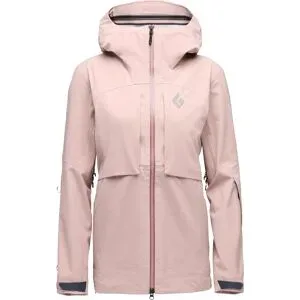 Black Diamond Wasserfeste und winddichte Jacke &ndash; Damen / Frau &ndash; W Factor Shell Pale Mauve W Factor Shell Pale Mauve für Damen Größe