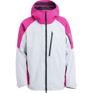 Burton Veste de ski/snowboard en GORE-TEX M Ak Cyclic Gore-Tex Jacket Verry Berry Gray Cloud für Herren Größe L Rosa
