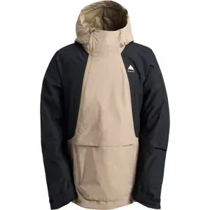 Burton Anorak de ski/snowboard M Reserve 2L Relaxed Ank Summit Taupe True Black für Herren Größe M Beige