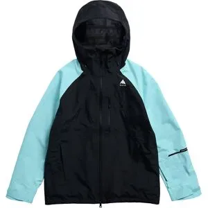 Burton Ski/Snowboard Jacke 3 Schichten M Reserve 3L Jacket True Black/Light Teal für Herren Größe S schwarz