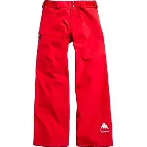 Burton 3-Lagen wasserdichte Hose M 80'S Powershell 3L Pants Performer Red für Herren Größe L Rot
