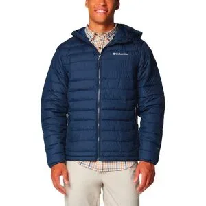Columbia Stepp- Und Daundenjacken isolierend und wasserabweisend Powder Lite II Hooded Jacket Collegiate Navy für Herren Größe S Navy blau