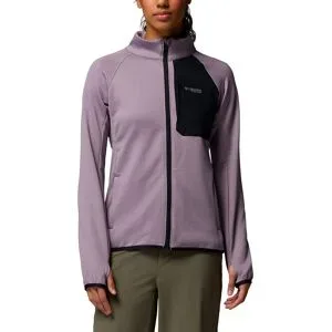 Columbia Fleece-Wanderjacke mit Reißverschluss &ndash; Damen / Frau Triple Canyon Grid Fleece FZ Shale Purple Triple Canyon Grid Fleece FZ Shale