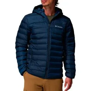 Columbia Daunenjacke mit wasserabweisender Beschichtung aus natürlicher Daune Lake 22 II Down Hooded Jacket Collegiate Navy für Herren Größe XXL