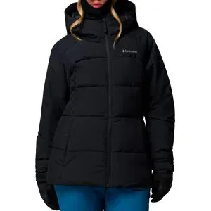 Columbia Wasserdichte Skijacke aus OMNI-TECH? Ava Alpine Puffer Jacket Black für Damen Größe XL schwarz