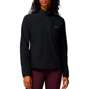 Columbia Fleece warm und wasserabweisend mit Reißverschluss Superior Summit Grid Full Zip Black für Damen Größe M schwarz
