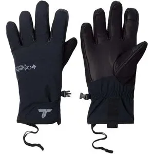 Columbia Leichte wasserdichte Skihandschuhe M Powbound Glove Black für Herren aus Leder Größe S schwarz