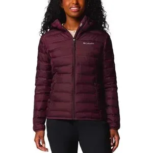 Columbia Wasserabweisende Stepp-und Daundenjacken aus natürlichen Daunen Lake 22 II Down Hooded Jacket Moonvista für Damen Größe XS Navy blau