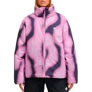 DCShoe Kurze, wasserdichte und atmungsaktive Daunenjacke ? Damen ? Aura Puffer Jacket 10K W Aura Puffer Jacket 10K W Offscale Lilac für Damen -