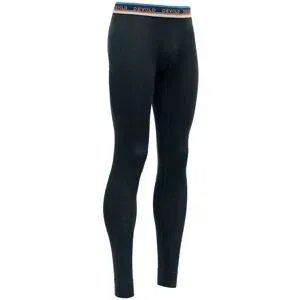 Devold of Norway Collant thermique en laine de mérinos Lauparen Merino 190 Longs Man Ink für Herren aus Wolle Größe XL Navy blau