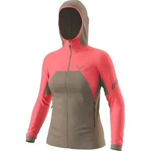 Dynafit Warme, atmungsaktive, technische Jacke Tour Wool Thermal W Hoody Cabana für Damen aus Wolle Größe M Rosa