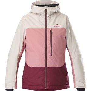 Eider Isolierende und wasserfeste Jacke W Becca 2L Insulated Jkt Carmin für Damen Größe M Bordeaux