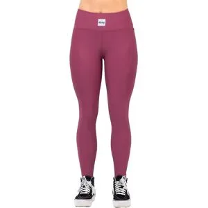 Eivy Technische Unterwäsche aus gerippter Maschenware  Pocket Rib Tights Pinkgundy für Damen Größe S Rosa