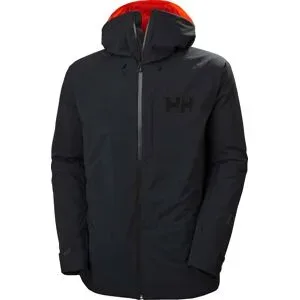 Helly Hansen Isolierende Skijacke aus Primaloft® Powderface Jacket Black für Herren Größe S schwarz