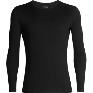 Icebreaker Sous-vêtement en laine de mérinos M Merino 260 Tech LS Crewe Black für Herren aus Wolle Größe M schwarz