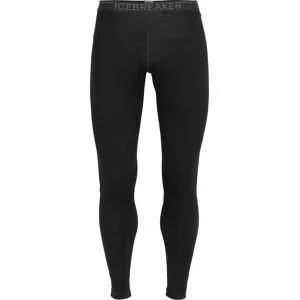 Icebreaker Collant technique en laine mérinos M Merino 260 Tech Leggings Black für Herren aus Wolle Größe L schwarz