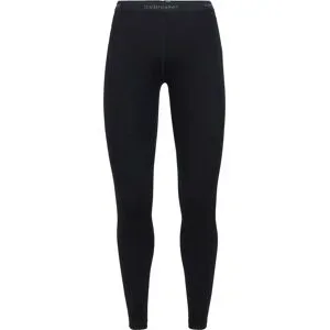 Icebreaker Legging en laine de mérinos W Merino 260 Tech Leggings Black für Damen aus Wolle Größe XS schwarz