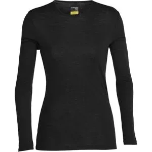 Icebreaker Merinowolle-Unterhemd &ndash; Damen / Frau &ndash; W Merino 175 Everyday LS Crewe W Merino 175 Everyday LS Crewe Black für Damen aus