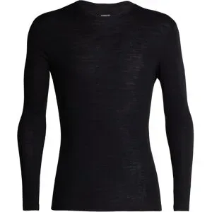 Icebreaker Unterwäsche aus Merinowolle &ndash; Herren &ndash; Merino 175 Everyday LS Crewe M Merino 175 Everyday LS Crewe Black für Herren aus