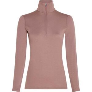 Icebreaker Unterwäsche aus Merinowolle W Merino 200 Oasis LS Half Zip Summit für Damen aus Wolle Größe L Braun