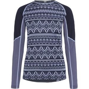 Kari Traa Technisches Oberteil aus Merinowolle Malia LS Dark Navy Blue für Damen aus Wolle Größe S Navy blau