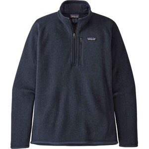 Patagonia Pullover Reißverschluss 1/4 M's Better Sweater 1/4 Zip New Navy für Herren aus Wolle Größe L Navy blau