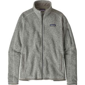 Patagonia Warmes Fleece W's Better Sweater Jkt Birch White für Damen Größe L Grau