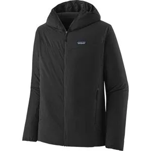 Patagonia Atmungsaktive Isolationsjacke M's Nano-Air Light Hybrid Hoody Black für Herren Größe XL schwarz