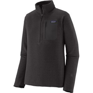 Patagonia Technisches Fleece-Oberteil mit halbem Reißverschluss &ndash; Herren &ndash; R1 Air Zip Neck M's R1 Air Zip Neck Black für Herren -