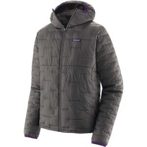 Patagonia Komprimierbarer Stepp- Und Daundenjacken M's Micro Puff Hoody Forge Grey für Herren Größe S Grau