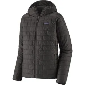 Patagonia Leichte Stepp-Und Daundenjacke aus PrimaLoft® &ndash; Herren &ndash; M's Nano Puff Hoody M's Nano Puff Hoody Black für Herren -