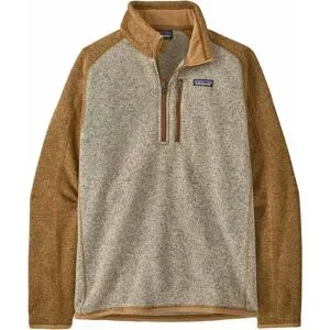 Patagonia Warmer Fleece-Pullover mit 1/4-Reißverschlusskragen &ndash; Herren &ndash; M's Better Sweater 1/4 Zip Nautilus Tan M's Better
