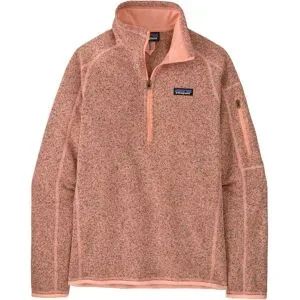 Patagonia Warmer Fleece-Pullover mit Reißverschluss &ndash; Damen / Frau &ndash; W's Better Sweater 1/4 Zip Peach Sherbet W's Better Sweater