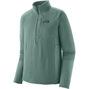 Patagonia Technisches Fleece mit 1/4-Reißverschluss Polartec® M's R1 P/O Blue Sage für Herren Größe L Blau