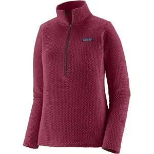 Patagonia Schnell trocknendes Fleece mit Reißverschluss und Wabenprägung &ndash; Damen / Frau &ndash; W's R1 Air Zip Neck W's R1 Air Zip Neck