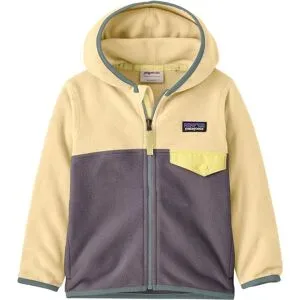 Patagonia Warmes, schnell trocknendes Fleece &ndash; Kind &ndash; Baby Micro D Snap-T Jkt Baby Micro D Snap-T Jkt May Grey  Kindergröße 2 Jahre