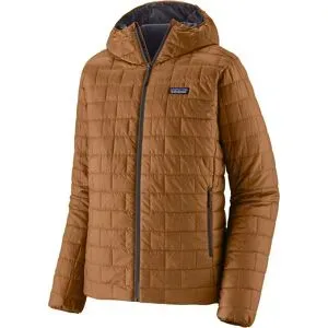 Patagonia Leichte Stepp-Und Daundenjacke aus PrimaLoft® &ndash; Herren &ndash; M's Nano Puff Hoody M's Nano Puff Hoody Deer Brown für Herren