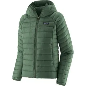 Patagonia Stepp-Und Daundenjacken aus Naturdaunen &ndash; Damen / W's Down Sweater Hoody W's Down Sweater Hoody Canopy Green für Damen -