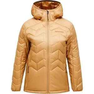 Peak Performance Doudoune légère et polyvalente W Elevate Liner Hood Sierra Sand für Damen Größe S Gelb