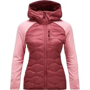 Peak Performance Windjacke / winddicht / wasserabweisend &ndash; Damen / Frau W Helium Down Hybrid Hood W Helium Down Hybrid Hood Wild Rouge Warm