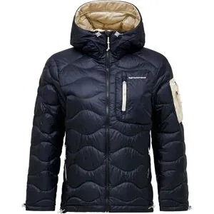 Peak Performance Warme Stepp-Und Daundenjacke für Skitourengehen &ndash; Damen / Helium Utility Down Hood W Helium Utility Down Hood Black Sand