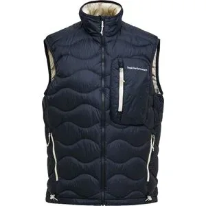 Peak Performance Doudoune sans manches ultralégère et compacte M Helium Utility Down Vest Black Sand Fog für Herren Größe M schwarz