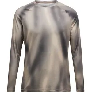 Peak Performance Sous-vêtement technique ultradoux et stretch M Aop Spirit Crew 339 Ray für Herren Größe M Beige