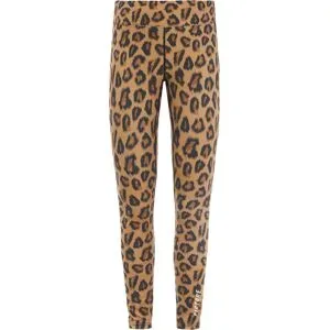 Picture Organic Clothing Weicher und bequemer Thermo-Leggings Milita Printed Bottom Wild Spot Print für Damen Größe M Braun