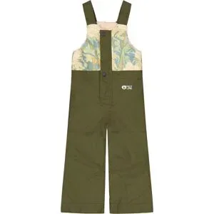 Picture Organic Clothing Atmungsaktive und wasserfeste Latzhose Snowy Bib Pants Tobacco  Kindergröße 104 cm Khaki