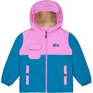 Picture Organic Clothing Wasserfeste und atmungsaktive Jacke Snowy Jkt Super Pink  Kindergröße 97 cm Rosa