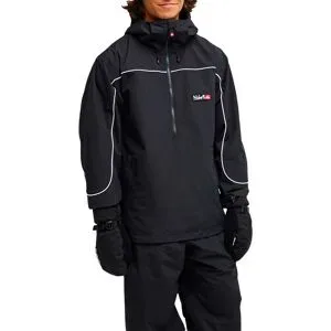 Quiksilver Veste de ski/snowboard Steeze 10K Jacket Black für Herren aus Nylon Größe XL schwarz