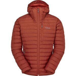 Rab Warme Daunenjacke Microlight Alpine Jacket Tuscan Red für Herren Größe M Rot