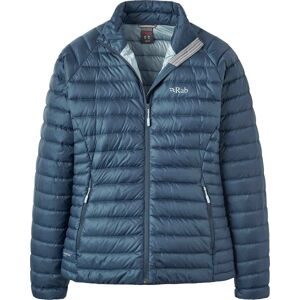 Rab Warme Stepp-und Daunenjacke &ndash; Damen / Frau Microlight Jacket Microlight Jacket W Tempest Blue für Damen Größe L Blau