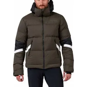 Rossignol Wasserfeste Skijacke mit Daunen Daille Down Jacket Olive Shadow für Herren Größe M Khaki